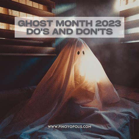 Ghost month is a good month .